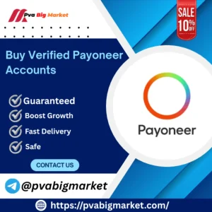 Buy Verified Payoneer Accounts